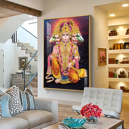 Hanuman's Valo Premium Vertical Acrylic Wall Art