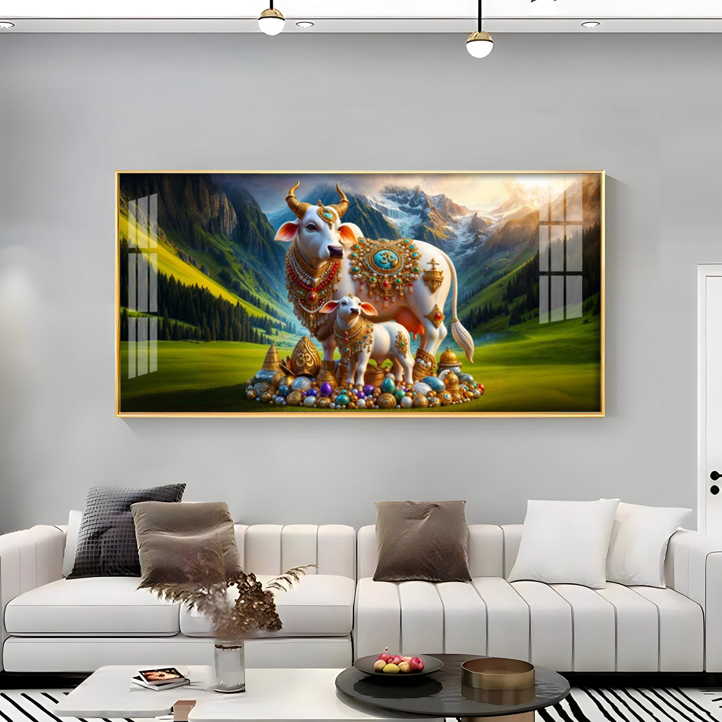 Divine Prosperity Premium Acrylic Horizontal Wall Art