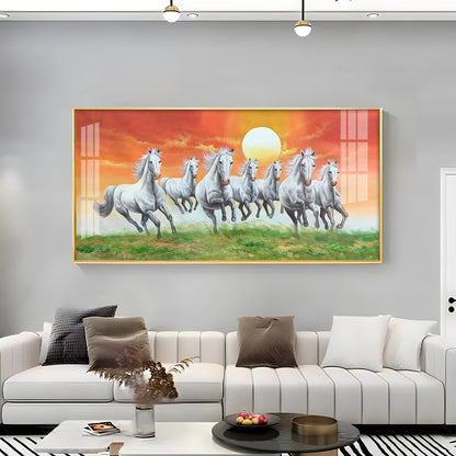 The Rising Sun Premium Acrylic Horizontal Wall Art