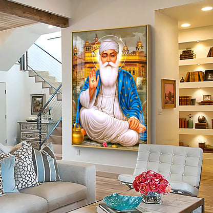 Guidance Of Guru Ji Premium Vertical Acrylic Wall Art