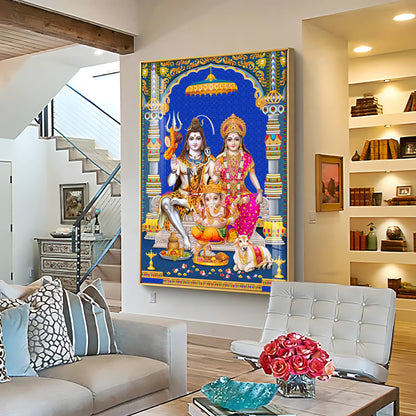 Divine Harmony Premium Acrylic Vertical Wall Art