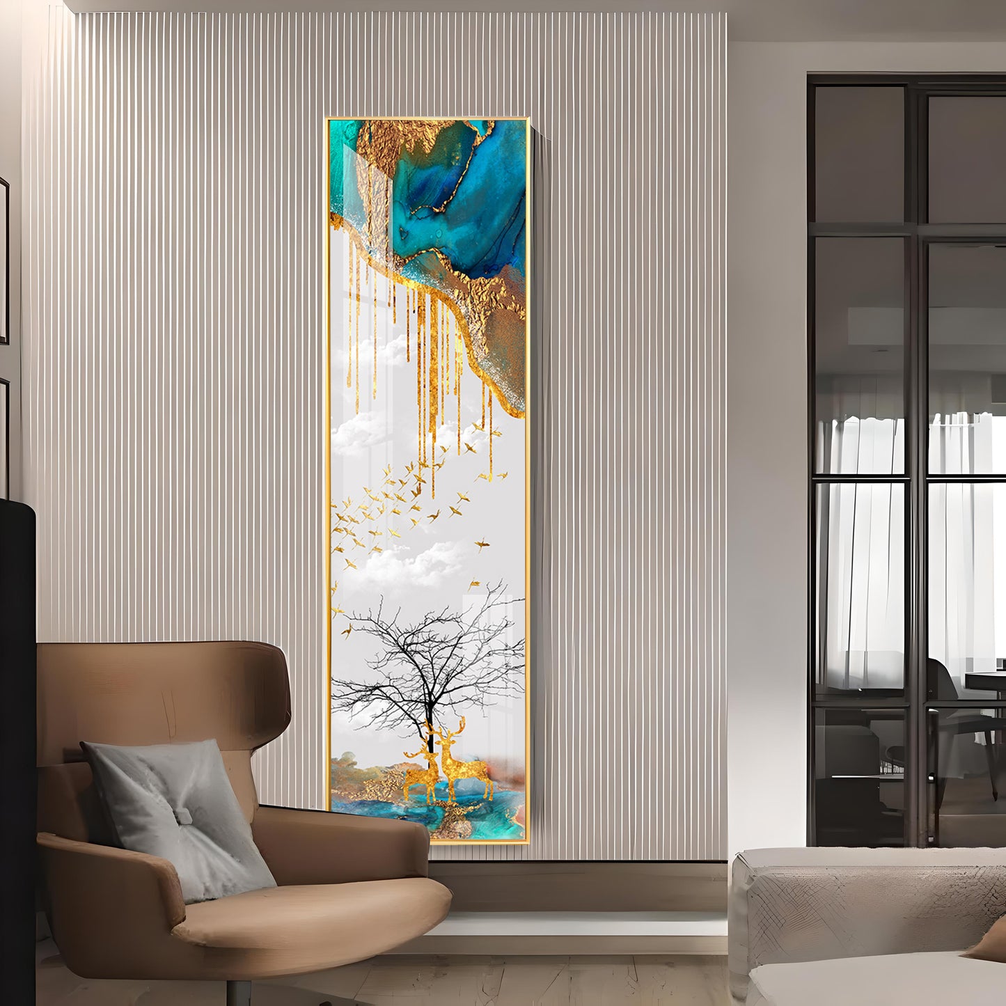 Dream Land Premium Acrylic Vertical Wall Art