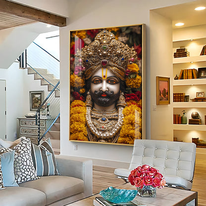 Shree Khatu Shyam Premium Vertical Acrylic Wall Art