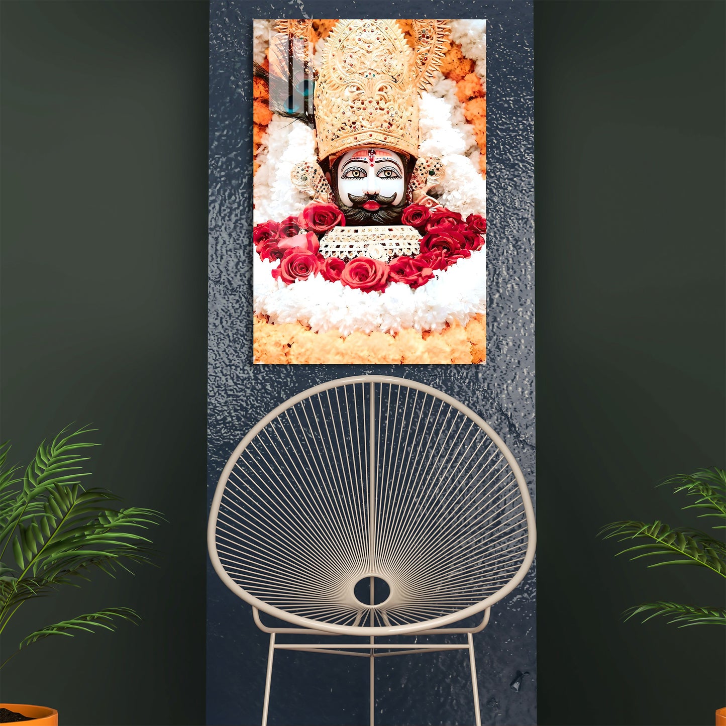 Shree Shyam Baba Acrylic Wall Art