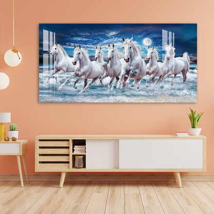 Horses to Milky Way Acrylic Wall Art
