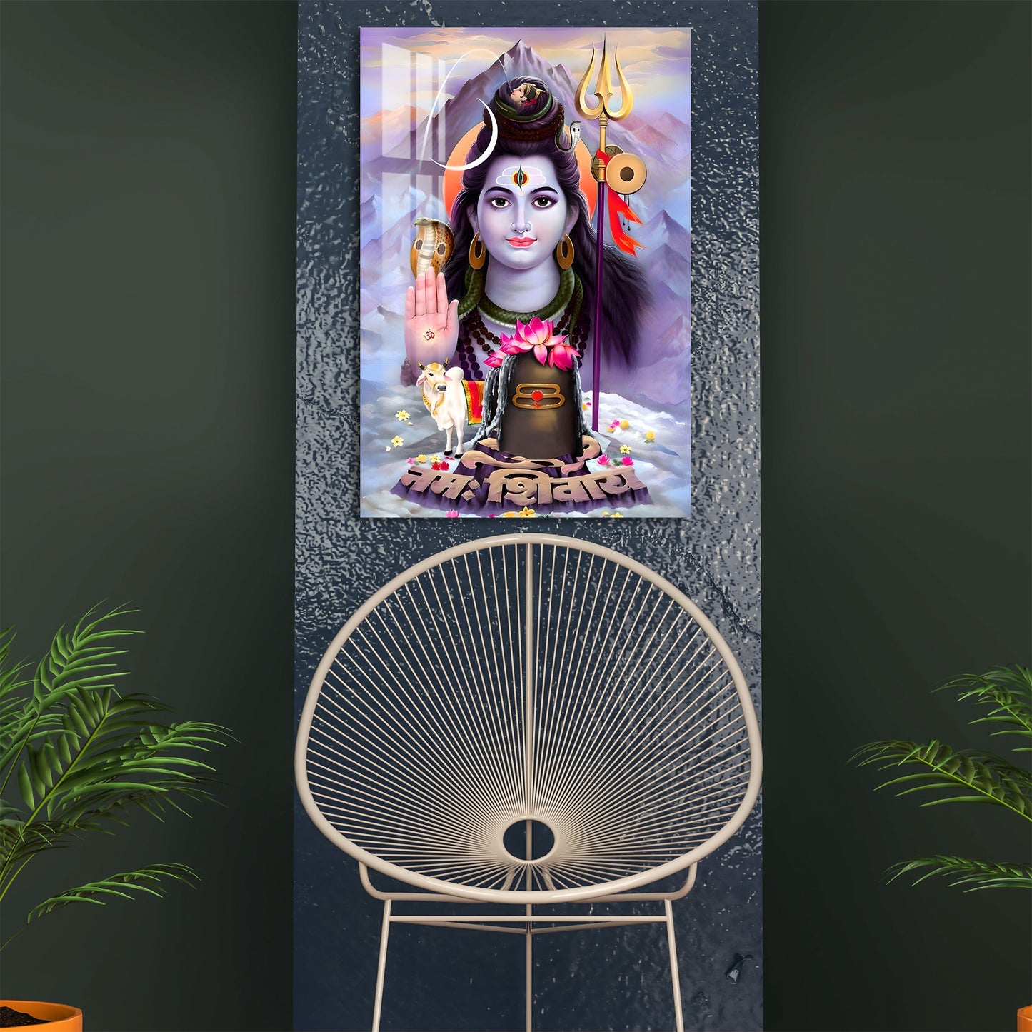 Gangadhara Acrylic Wall Art