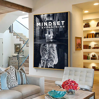 Mindset Premium Acrylic Vertical Wall Art