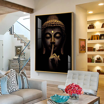 Buddha's Stillness Premium Acrylic Wall Art