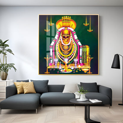 Tiruvannamalai Arulmigu Annamalaiyar Premium Acrylic Square Wall Art