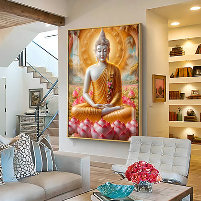 Tamatina Buddha Premium Acrylic Vertical Wall Art