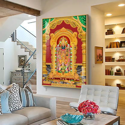 Lord Balaji Essence Premium Acrylic Vertical Wall Art