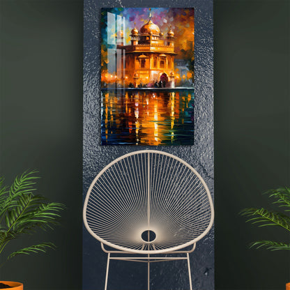 Shri Darbar Sahib Acrylic Wall Art