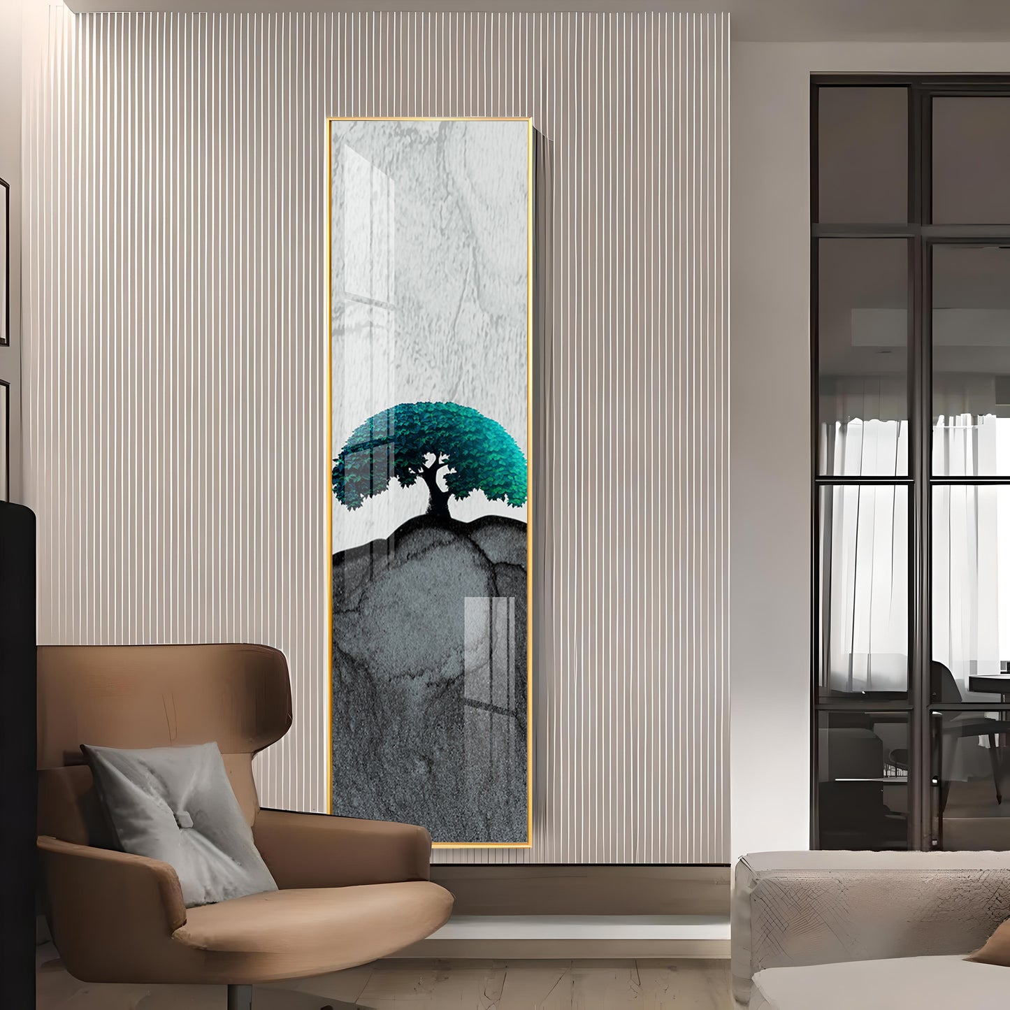 Nautical Nomad Tree Premium Acrylic Vertical Wall Art