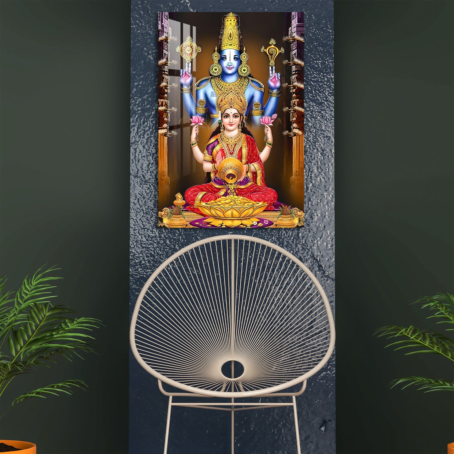 Lord Venkateswara Swamy Acrylic Wall Art