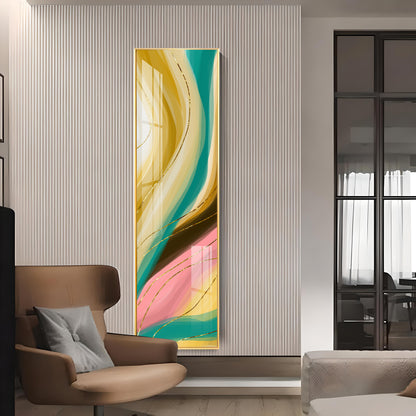 Colors of Happiness Premium Acrylic Vertical Wall Art