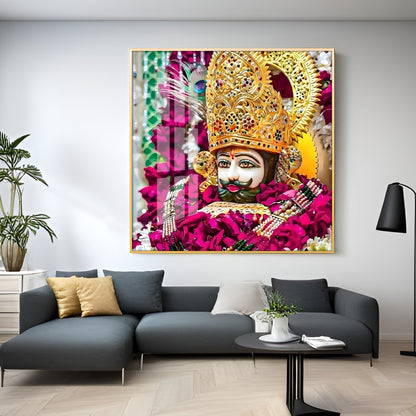 Teen Baand Dhaari Premium Acrylic Square Wall Art