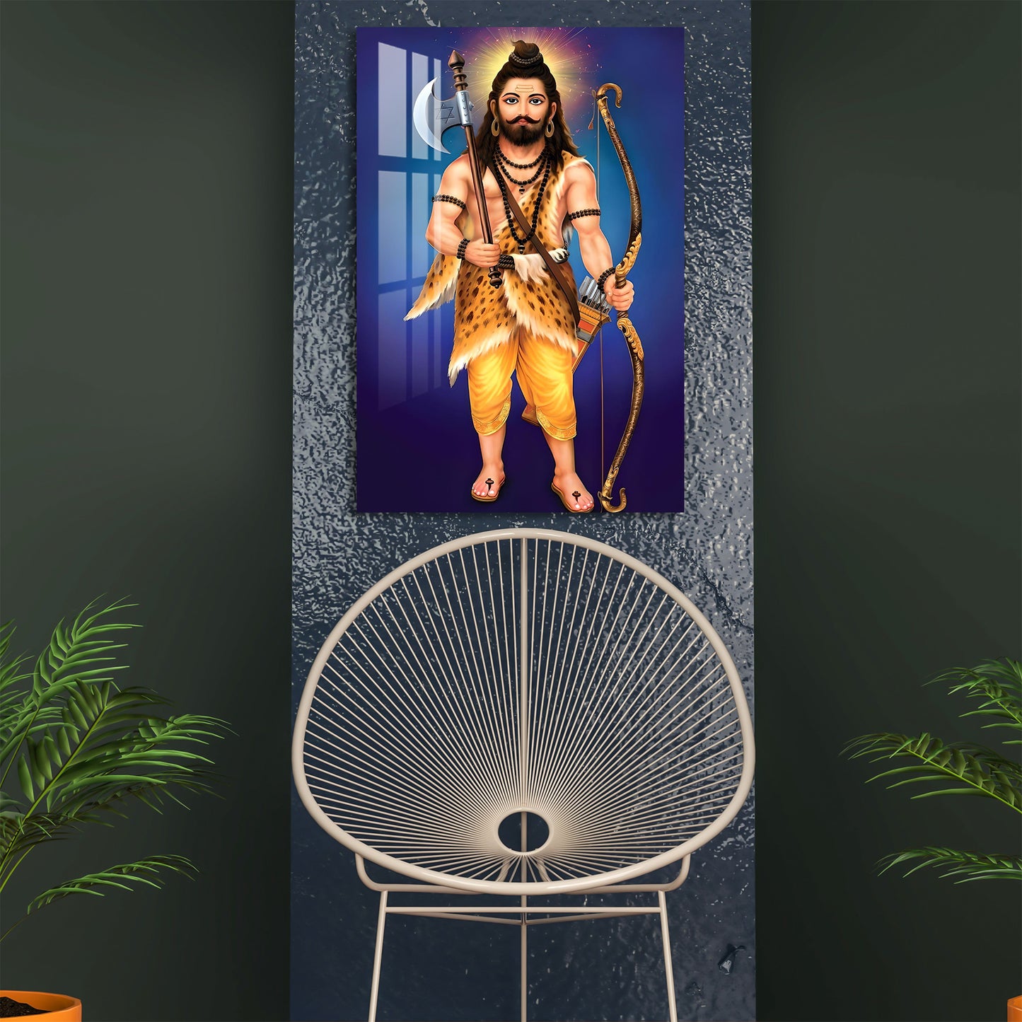 Lord Parshuram Acrylic Wall Art