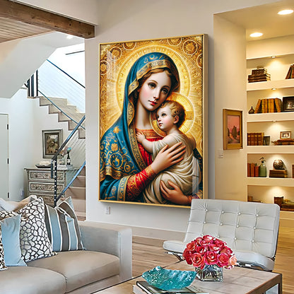 Celestial Grace Premium Acrylic Vertical Wall Art