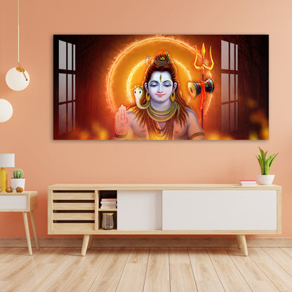 Lord Shiva Acrylic Wall Art