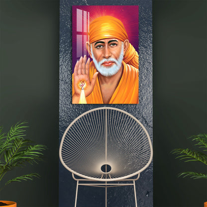 Sai Baba Acrylic Wall Art