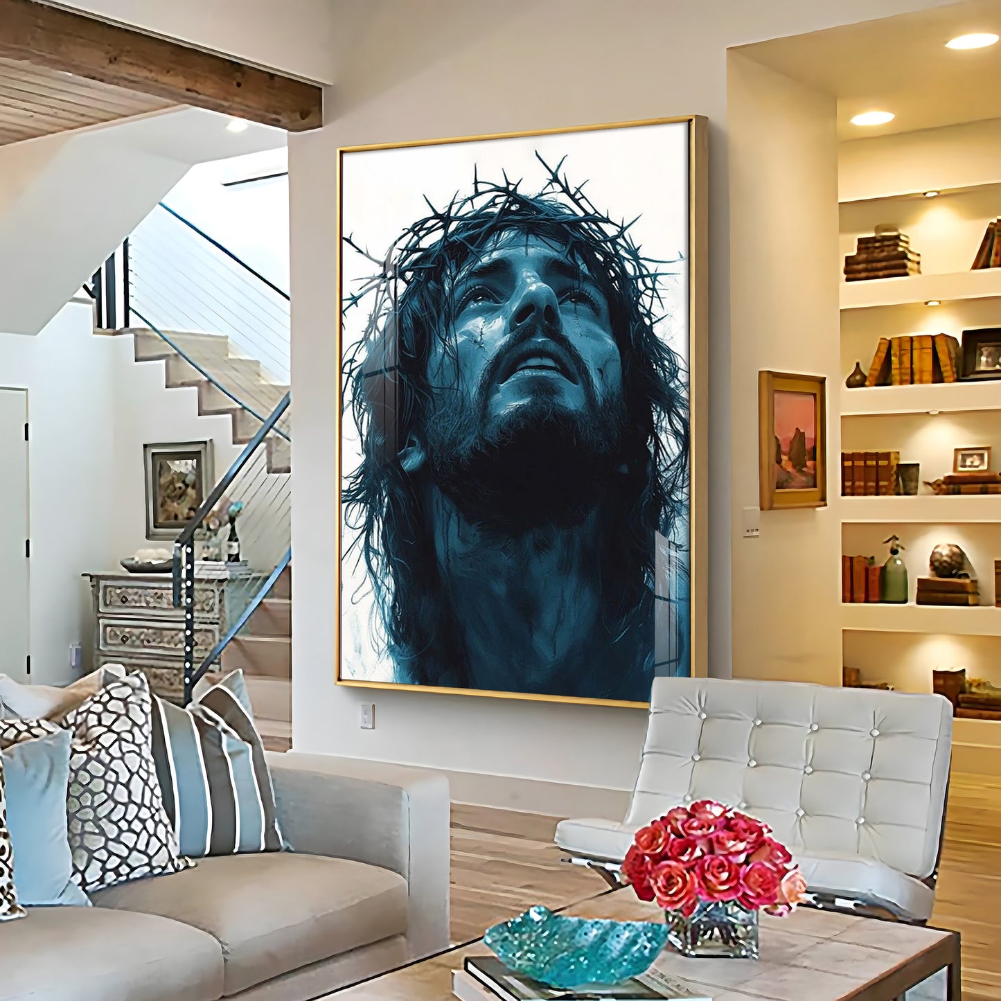 Faithful Presence Of Jesus Premium Acrylic Wall Art