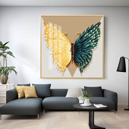 Majestic Monarch Premium Square Wall Art