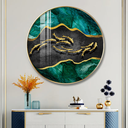 Regal Fish Premium Acrylic Round Wall Art