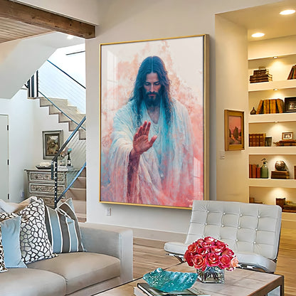 Jesus Christ Blessing Hand Premium Acrylic Wall Art