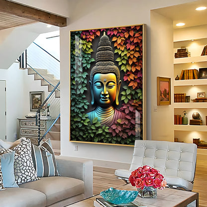 Beautiful Buddha Premium Acrylic Vertical Wall Art