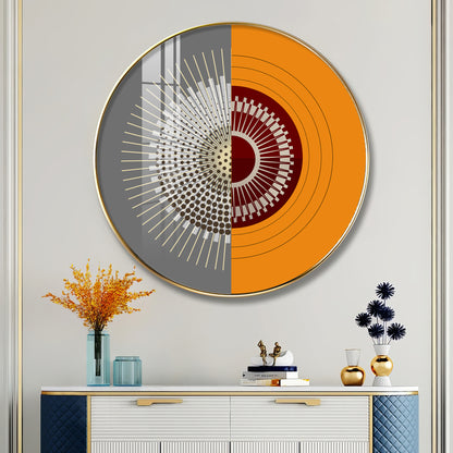 Artful Aura Premium Acrylic Round Wall Art