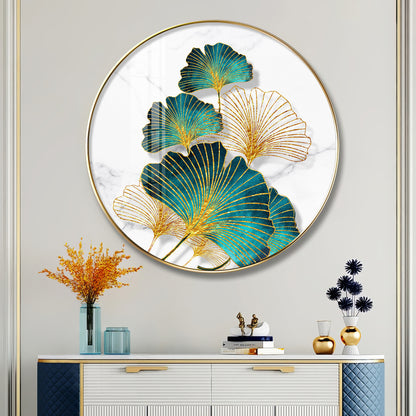 Emerland Petal Art Premium Acrylic Round Wall Art