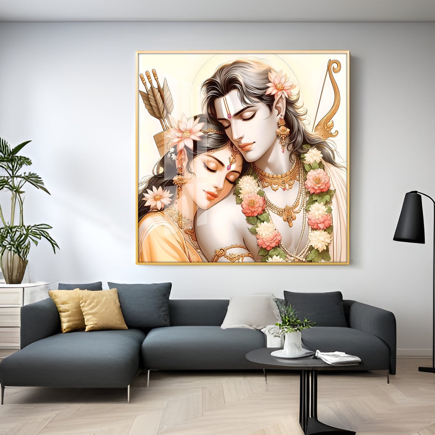 Siyaram Premium Acrylic Square Wall Art