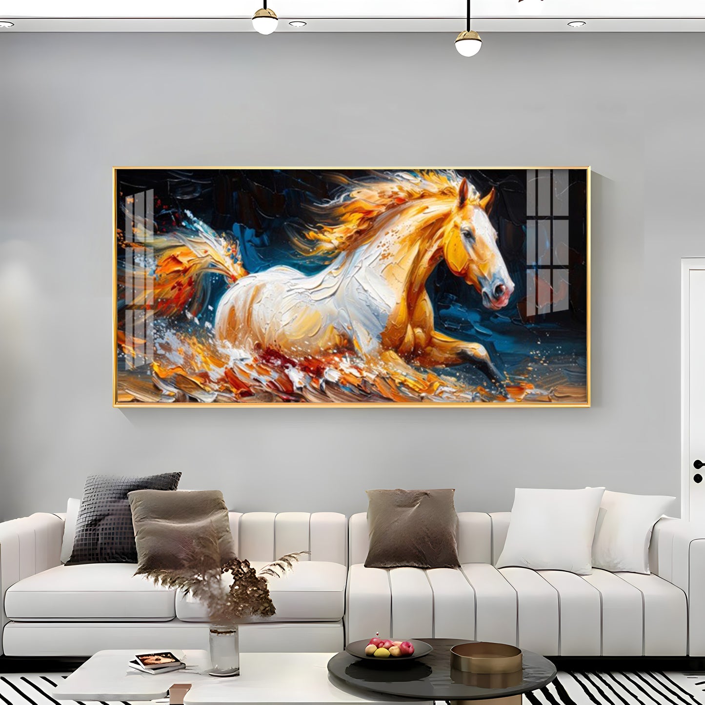 Fantasy Horse Premium Acrylic Horizontal Wall Art