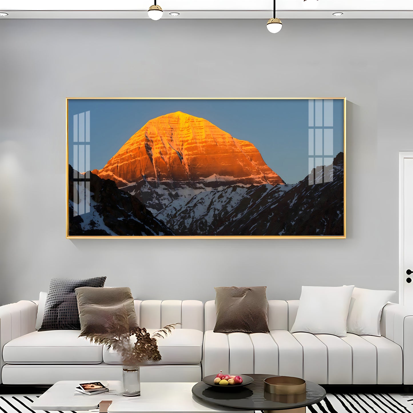 Majestic Mountain Premium Acrylic Horizontal Wall Art