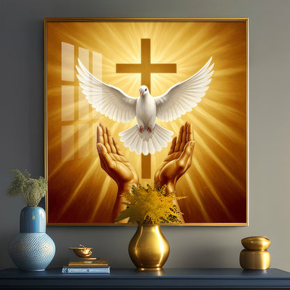 Pavitra Bible Vachan Premium Acrylic Square Wall Art