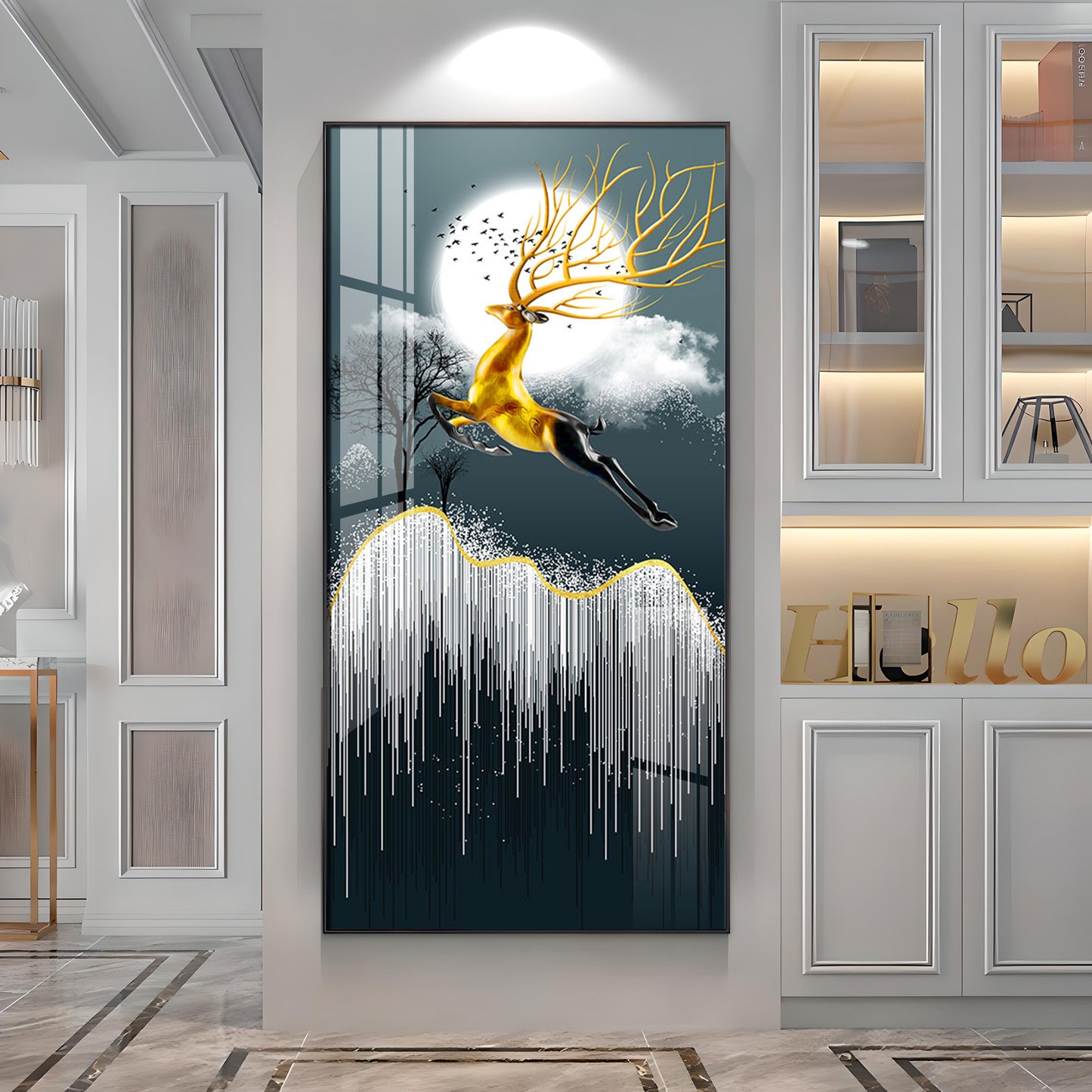 Winning Jump Luxury Crystal Wall Art