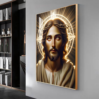 Sacred Serenity Premium Acrylic Vertical Wall Art