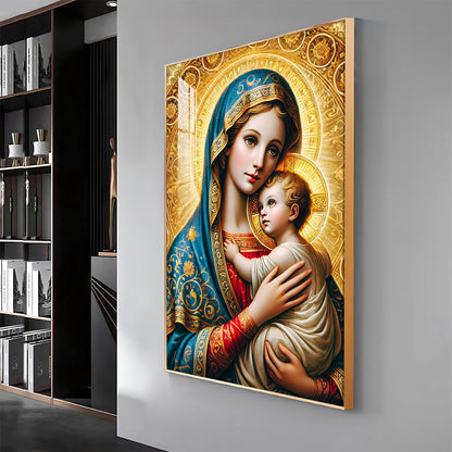 Celestial Grace Premium Acrylic Vertical Wall Art