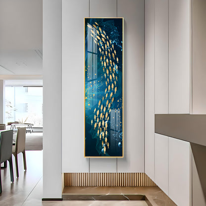 Deep Into The Ocean Premium Acrylic Vertical Wall Art