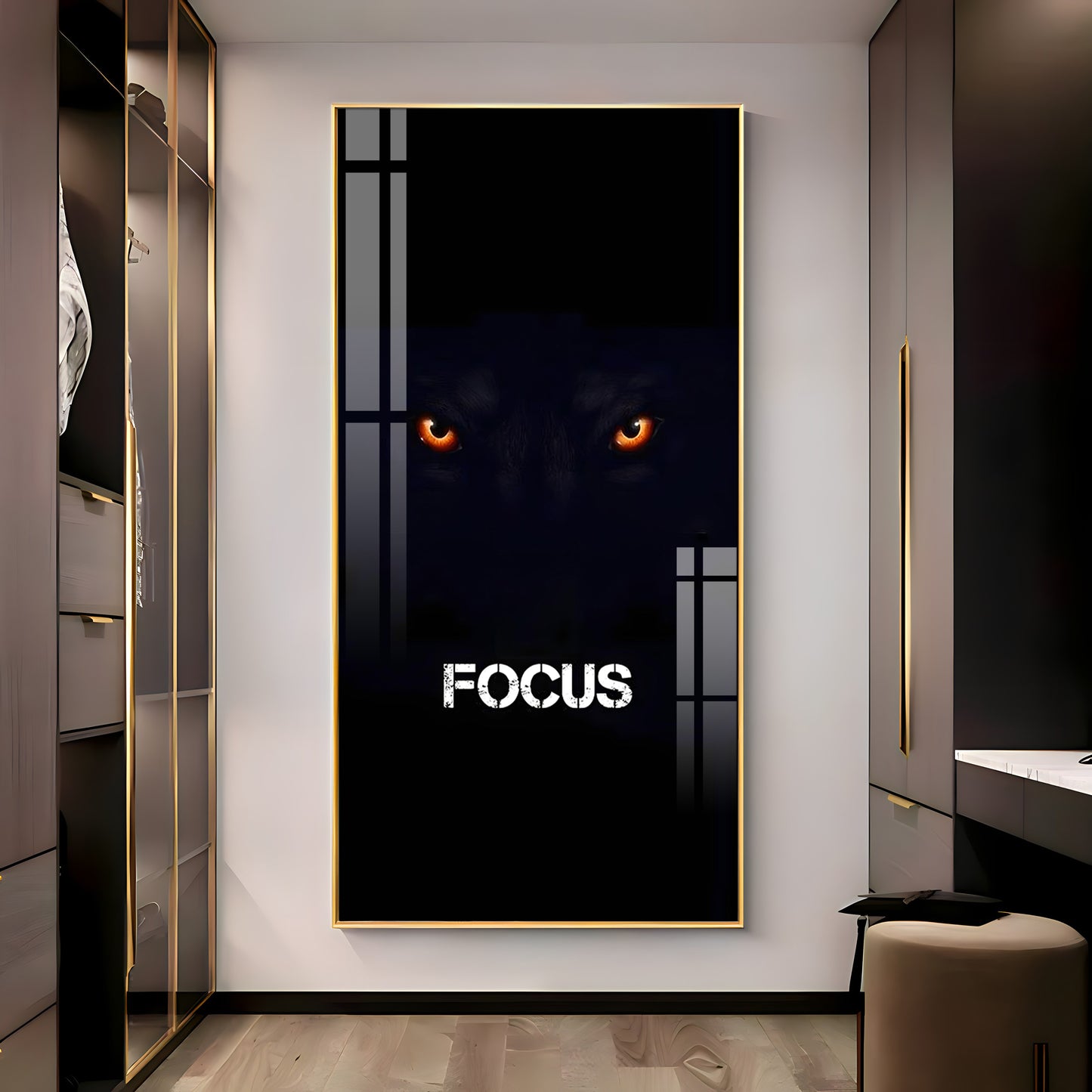 Focus on Your Dreams Premium Acrylic Vertical Wall Art