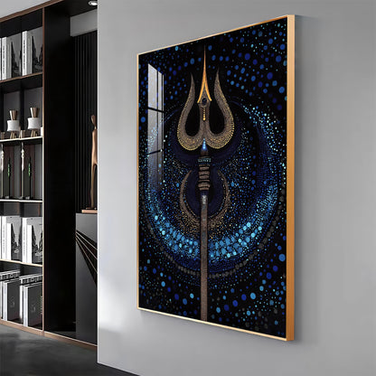 Celestial Guardian Premium Vertical Acrylic Wall Art