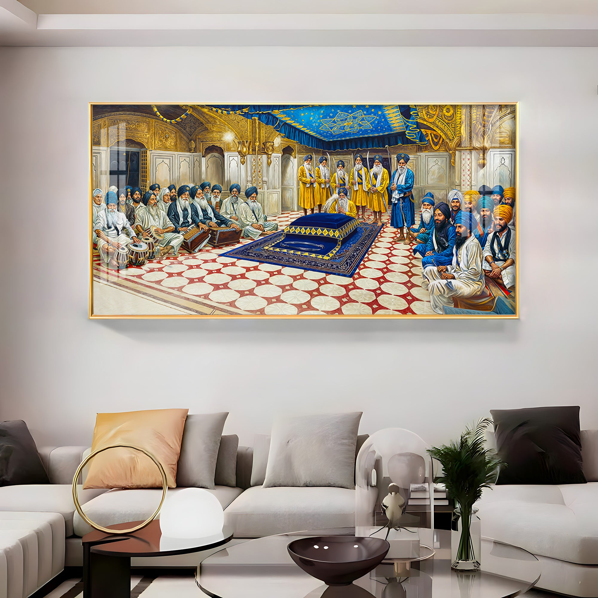 Sri Harmandir Sahib Premium Acrylic Horizontal Wall Art