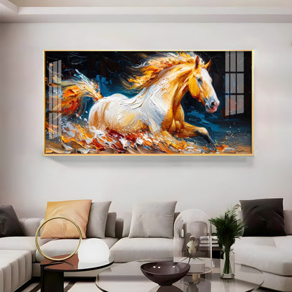 Fantasy Horse Premium Acrylic Horizontal Wall Art