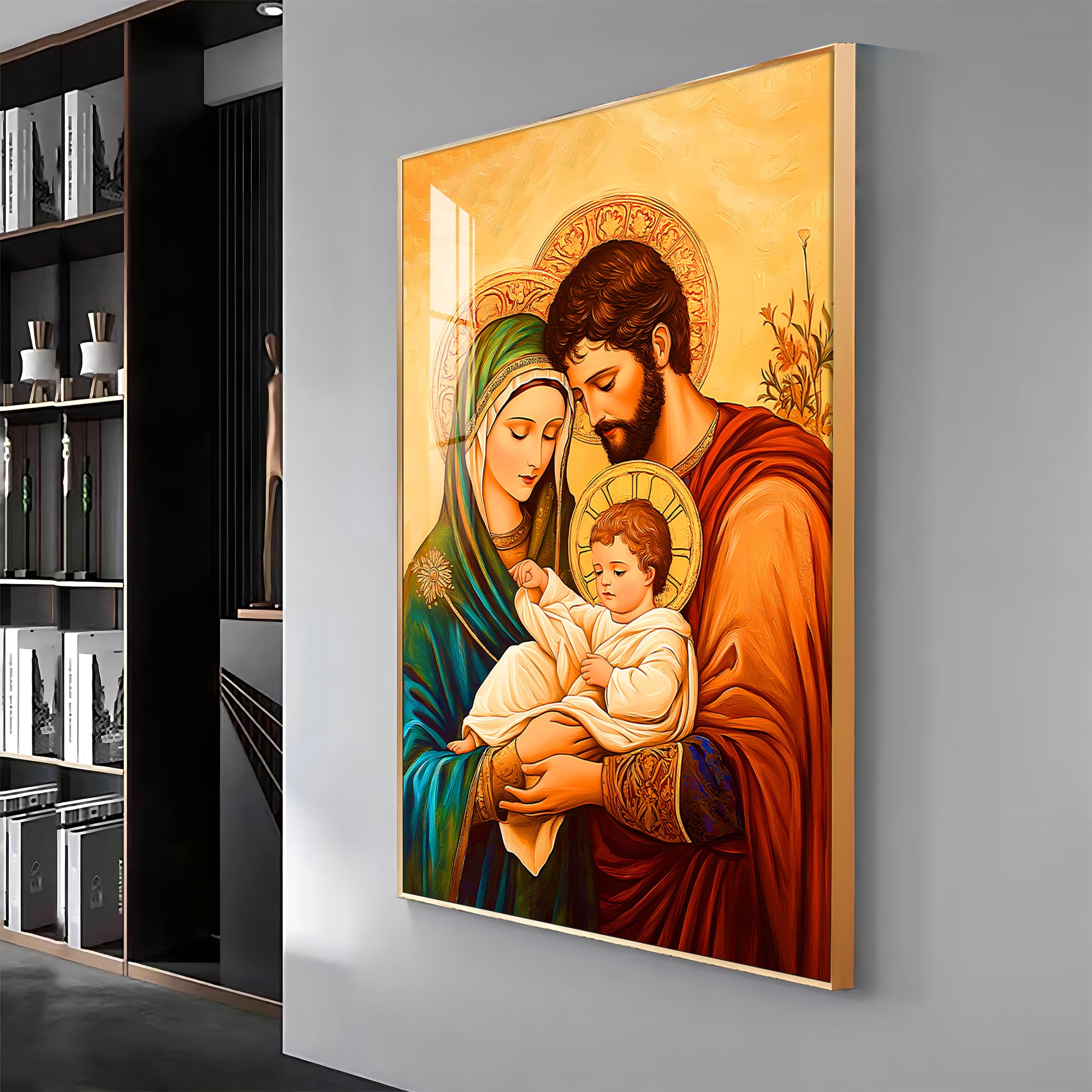 Holy Family Premium Acrylic Vertical Wall Art