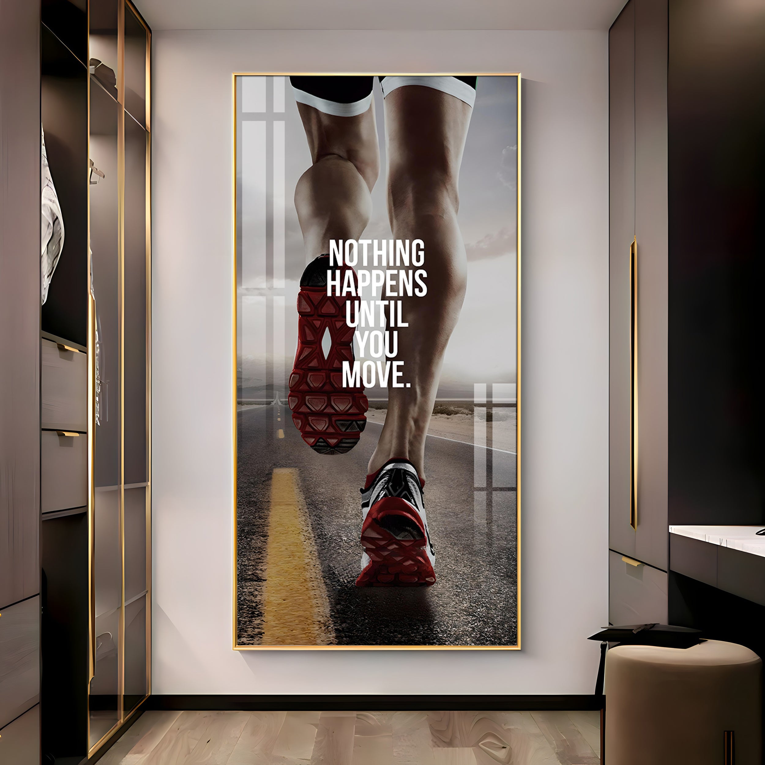 Fitness Enthusiast Premium Acrylic Vertical Wall Art