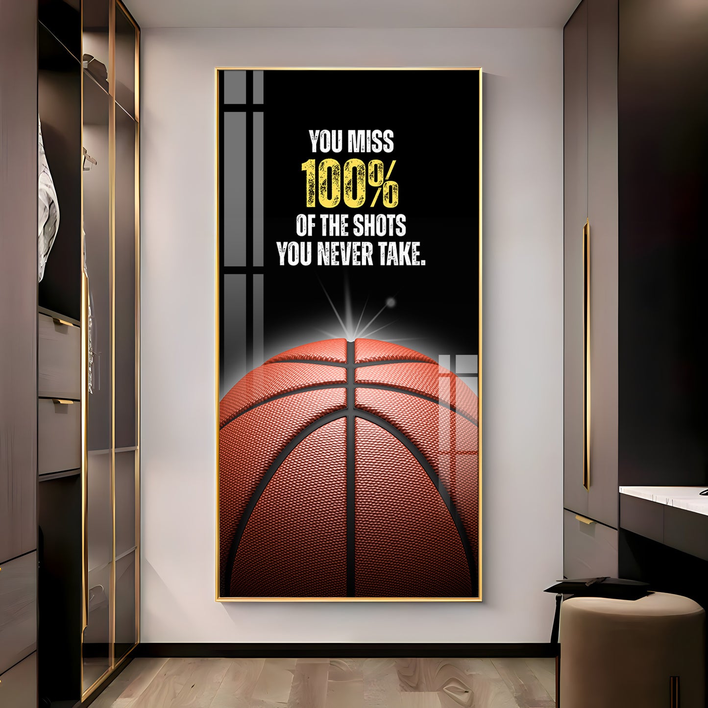 You Never Take Premium Acrylic Vertical Wall Art