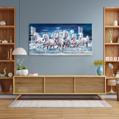 Horses to Milky Way Acrylic Wall Art
