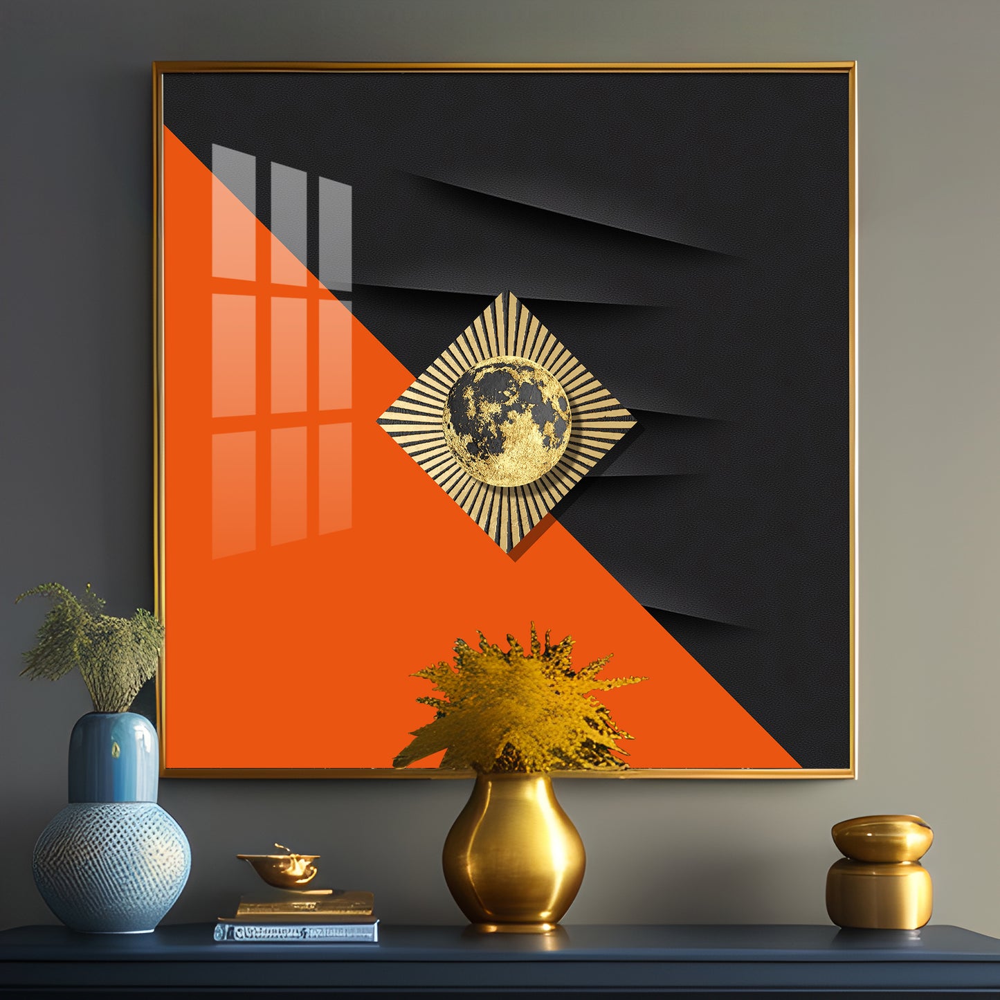 Symbolic Premium Acrylic Square Wall Art