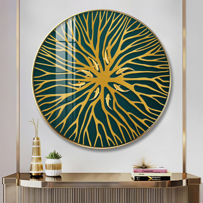 Horizon Sphere Art Premium Acrylic Round Wall Art