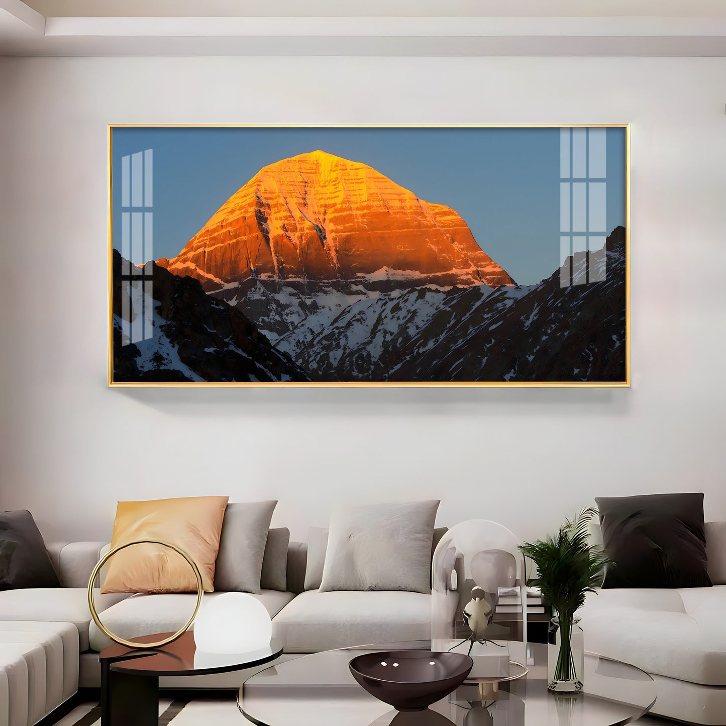 Majestic Mountain Premium Acrylic Horizontal Wall Art